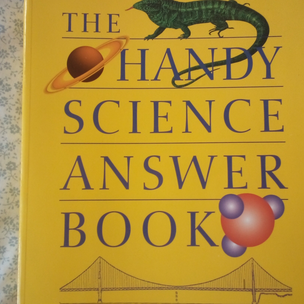 BEV'S BOOKS - The Handy Science Answer Book